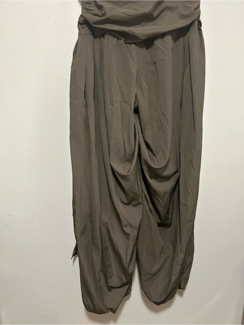NWT ladies jupe olive green dress pants